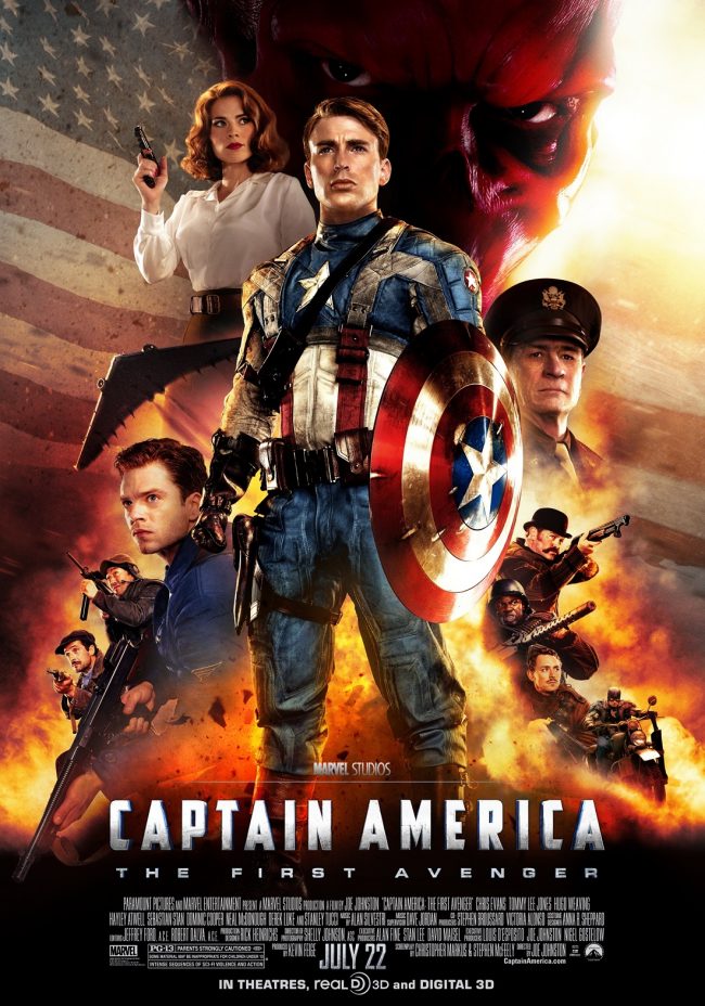 Risultato immagini per capitan america primo film"