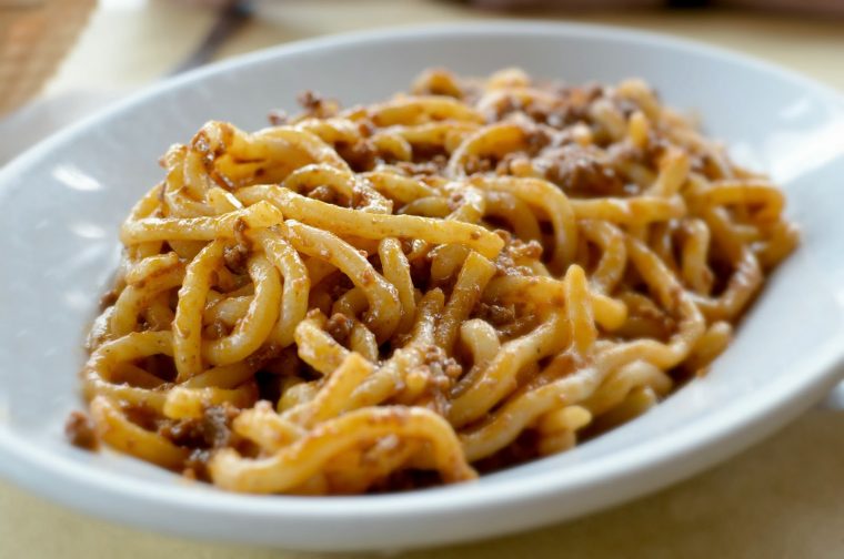 Pici Al Ragù Di Cinta Senese