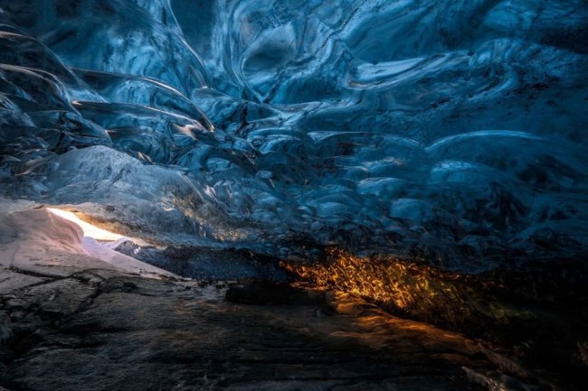 grotta di ghiaccio