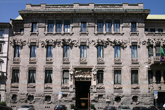 Liberty a Milano. Palazzo Castiglioni