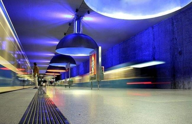 Metro ad arte. Monaco