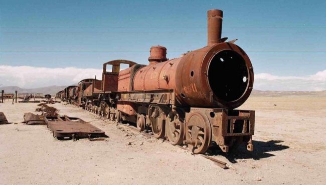 Musei del treno-cimitero Bolivia